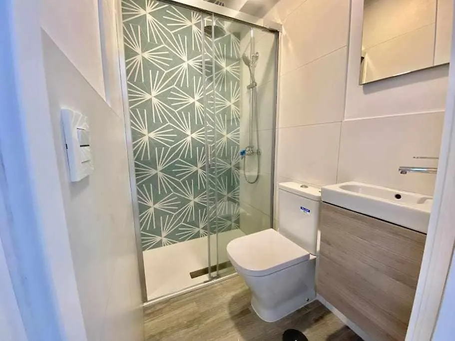 Balneario Estudio Con Terraza Playa A 400M Appartamento Málaga